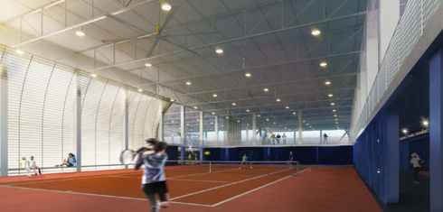 מרכז הטניס החדש