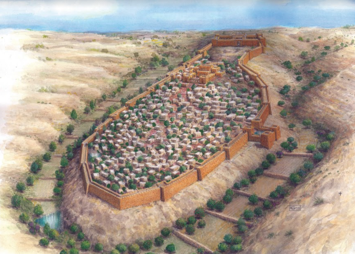 חומות העיר ירושלים בימי בית ראשון