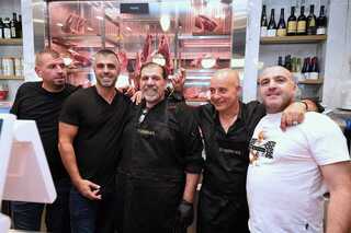 מימין: שלומי דהן, מושיקו מלול, מארק אביטבול, דוד כהן, וליאון אביטבול