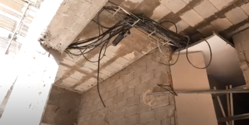 הזנות חשמל לא ביטחותיות בבניין