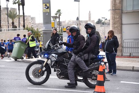 היערכות המשטרה למרתון ירושלים