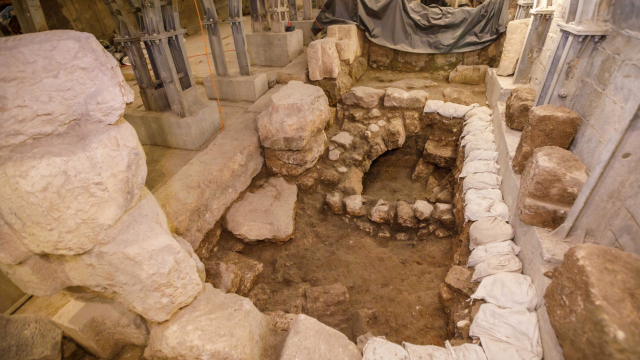 שטח החפירה החדש בעיר דוד. מפולות חורבן מלפני 2,000 שנה