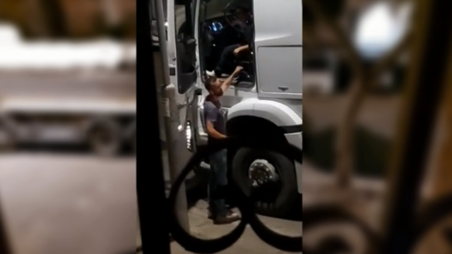 ילד בן 14 תועד נוהג במשאית