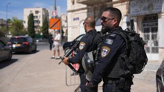 שוטרים בירושלים. מבצע "חרבות ברזל"