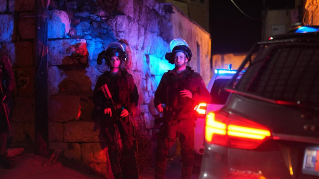 פעילות שוטרי מחוז ירושלים ולוחמי מג״ב במזרח ירושלים