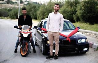 ההרוג בתאונת האופנוע, אסלאם בכיראת (מימין) | צילום: פרטי